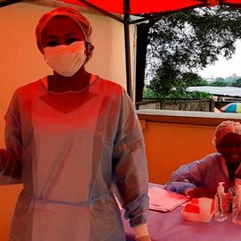 R. D. Congo: this is how a hospital is prepared in front of COVID-19 with the luxury of having drinking water